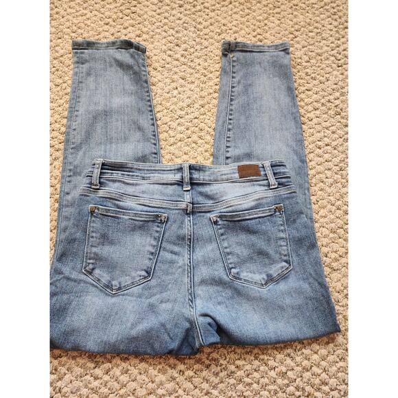 Judy Blue Boyfriend Fit 9/29 Blue Denim Jeans - Picture 3 of 12